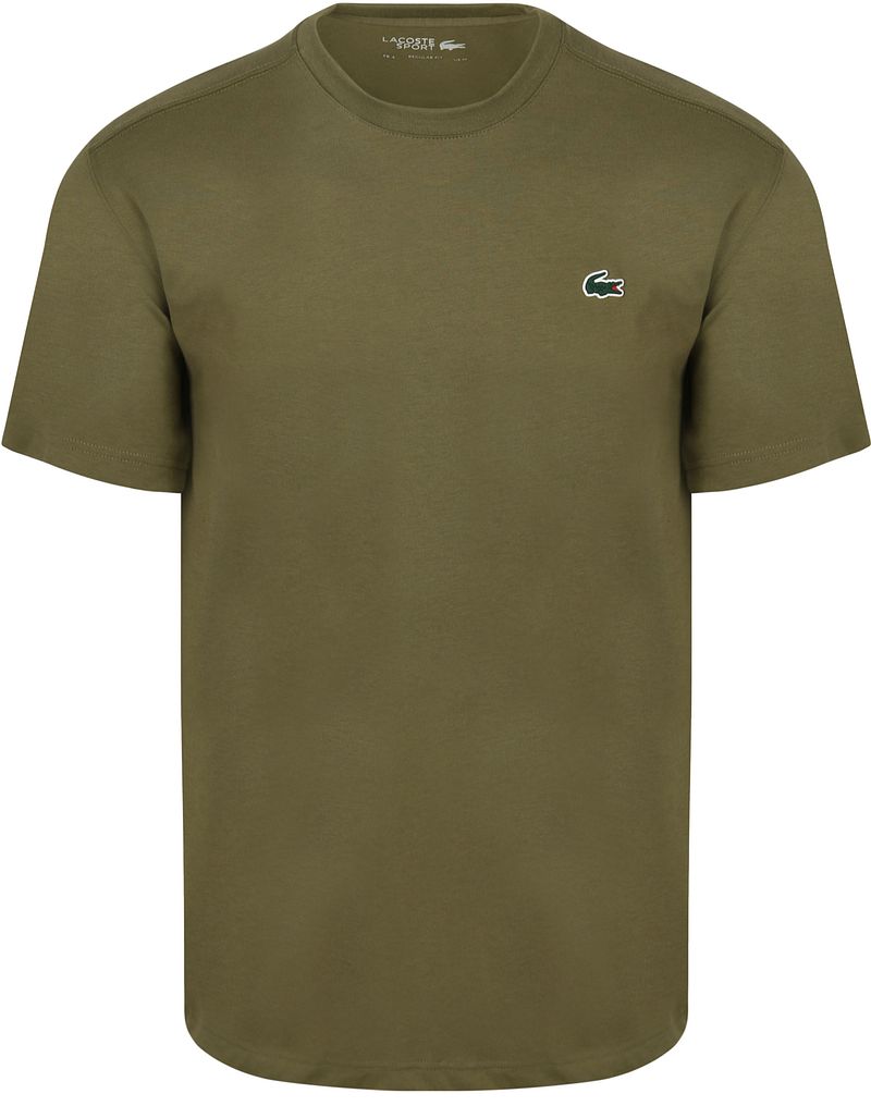 Lacoste T-Shirt Olivgrün - Größe M von Lacoste