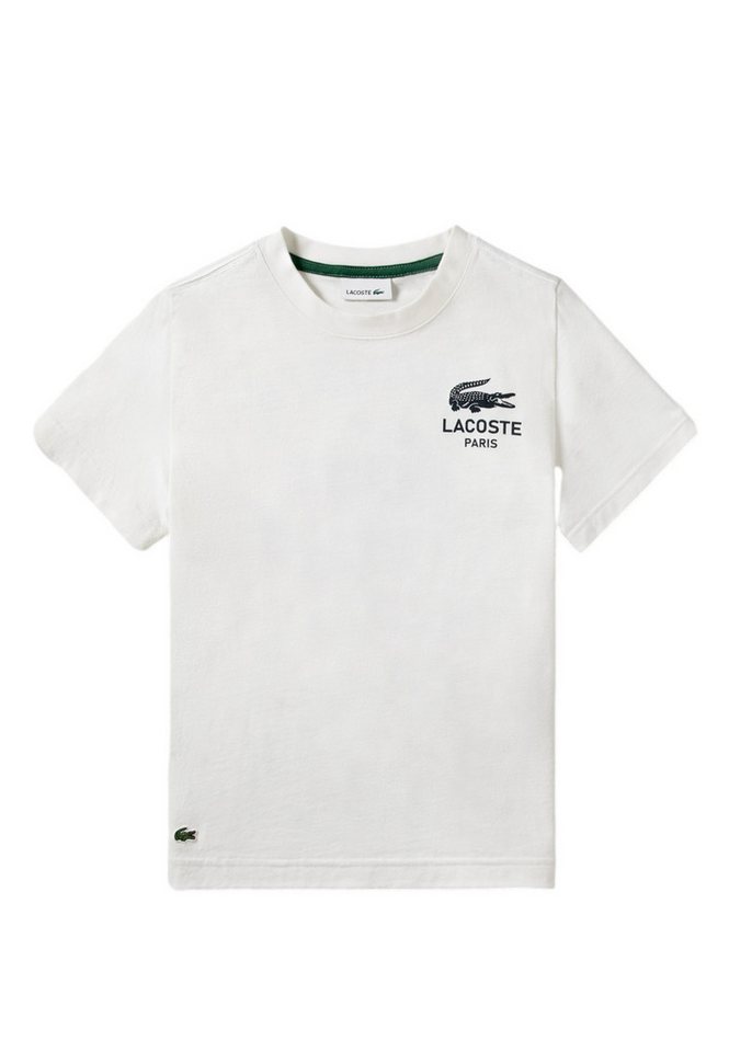 Lacoste T-Shirt T-Shirt GRAPHIC CORE Kurzarmshirt (1-tlg., 1) von Lacoste
