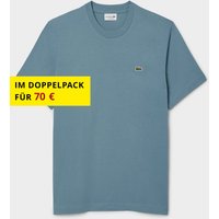 Lacoste T-Shirt aus Baumwolle mit Logo-Aufnäher, Classic Fit in M Lacoste T-Shirt aus Baumwolle mit Logo-Aufnäher, Classic Fit in M von Lacoste