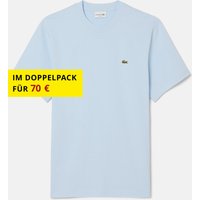 Lacoste T-Shirt aus Baumwolle mit Logo-Aufnäher, Classic Fit in XL Lacoste T-Shirt aus Baumwolle mit Logo-Aufnäher, Classic Fit in XL von Lacoste