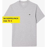 Lacoste T-Shirt aus Baumwolle mit Logo-Aufnäher, Classic Fit in XXL Lacoste T-Shirt aus Baumwolle mit Logo-Aufnäher, Classic Fit in XXL von Lacoste