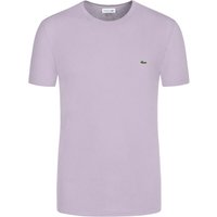 Lacoste T-Shirt aus Pima-Baumwolle mit Logo-Aufnäher von Lacoste