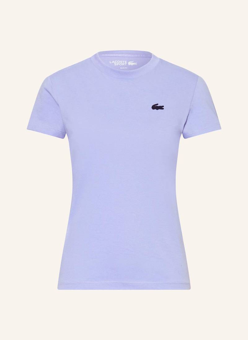 Lacoste T-Shirt lila von Lacoste