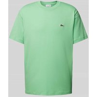 Lacoste T-Shirt mit Label-Patch in Apfel, Größe XL von Lacoste
