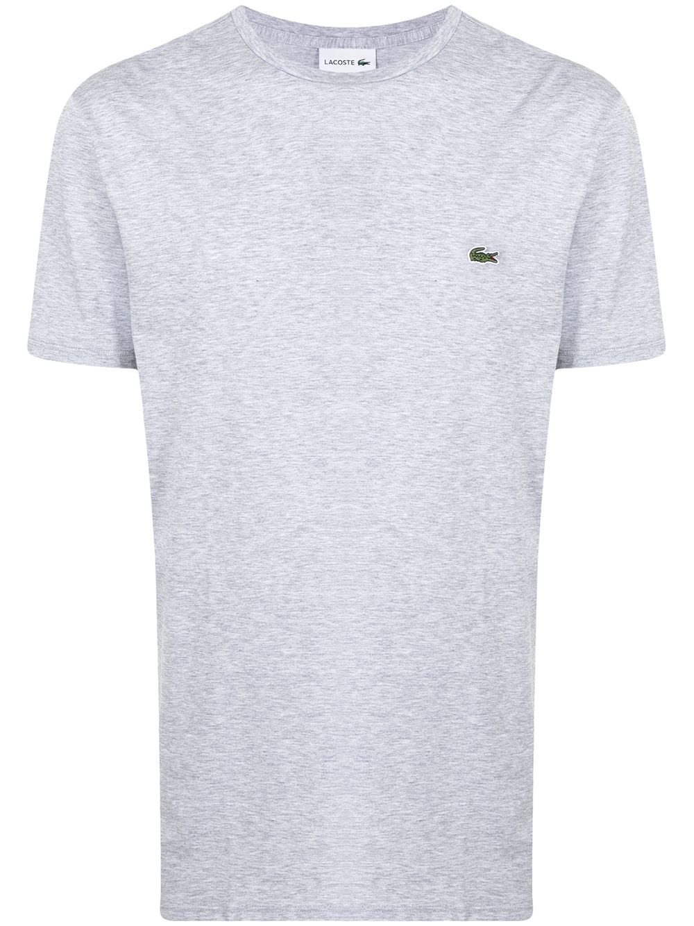 Lacoste T-Shirt mit Logo-Patch - Grau von Lacoste