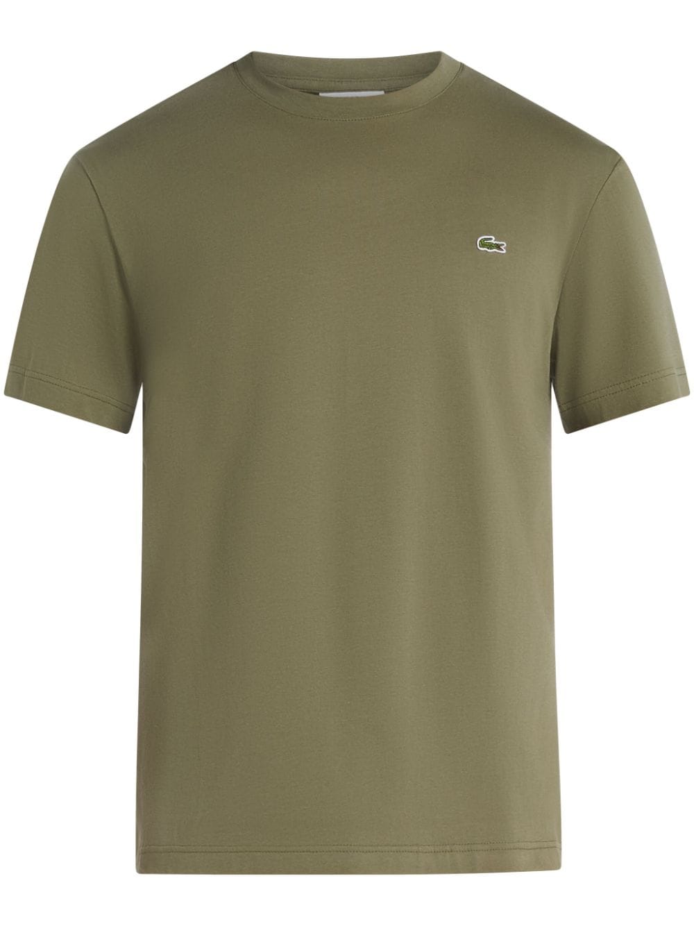 Lacoste T-Shirt mit Logo-Patch - Grün von Lacoste