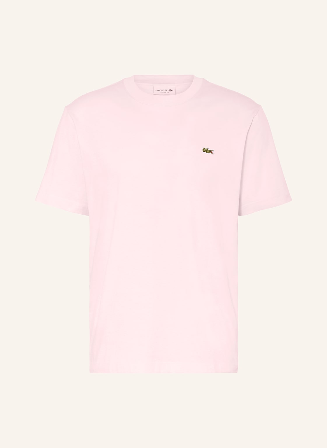 Lacoste T-Shirt rosa von Lacoste