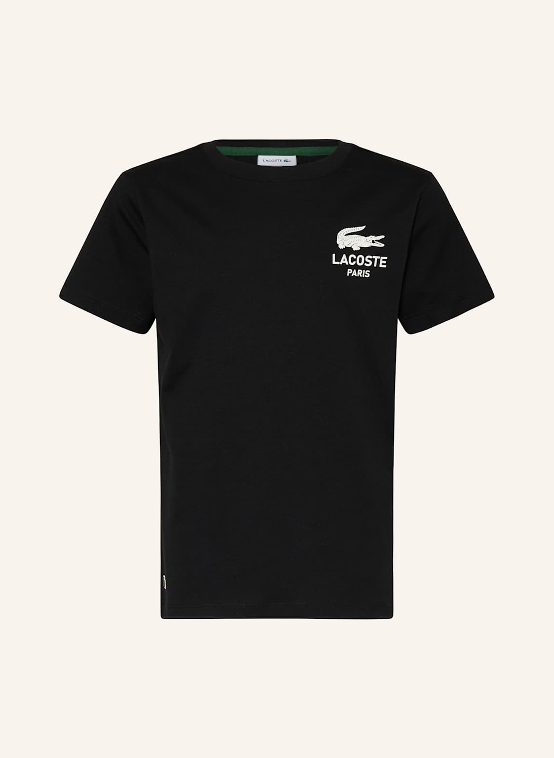 Lacoste T-Shirt schwarz von Lacoste
