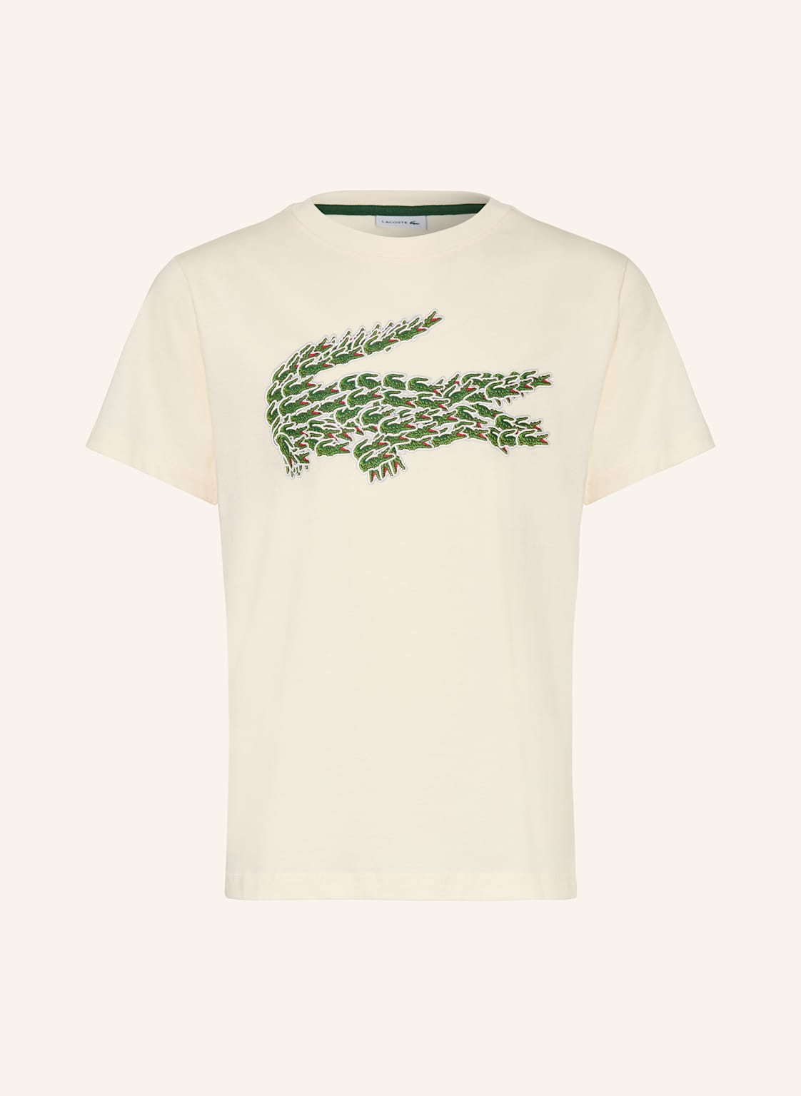 Lacoste T-Shirt weiss von Lacoste