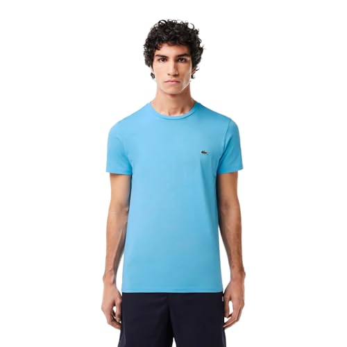 Lacoste T-shirt M/c TH6709 AZZURRO M von Lacoste