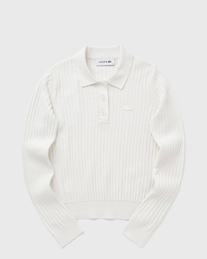 Lacoste TRICOT women Pullovers white in Größe:XS Lacoste TRICOT women Pullovers white in Größe:XS von Lacoste