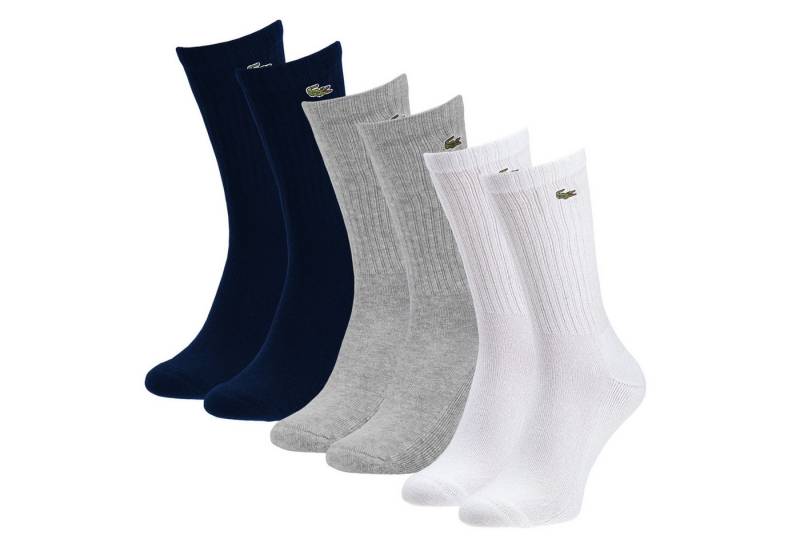 Lacoste Tennissocken Tennissocken (3-Paar) mit gerippter Wadenstütze von Lacoste