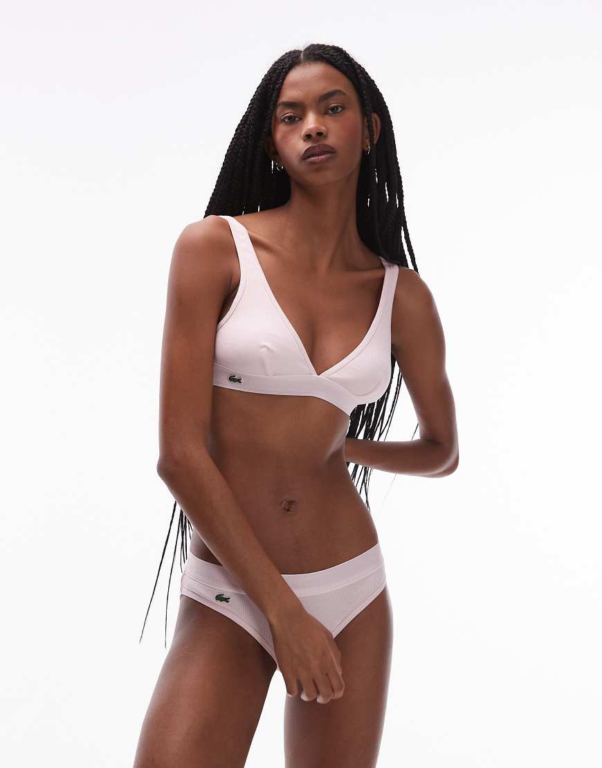 Lacoste - Triangel-BH in Rosa von Lacoste