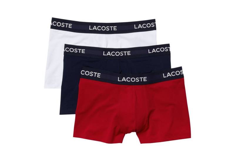 Lacoste Trunk 3er Pack Motion Microfiber Trunks (3-St., 3er Pack) mit umlaufendem Markenschriftzug am Bund von Lacoste