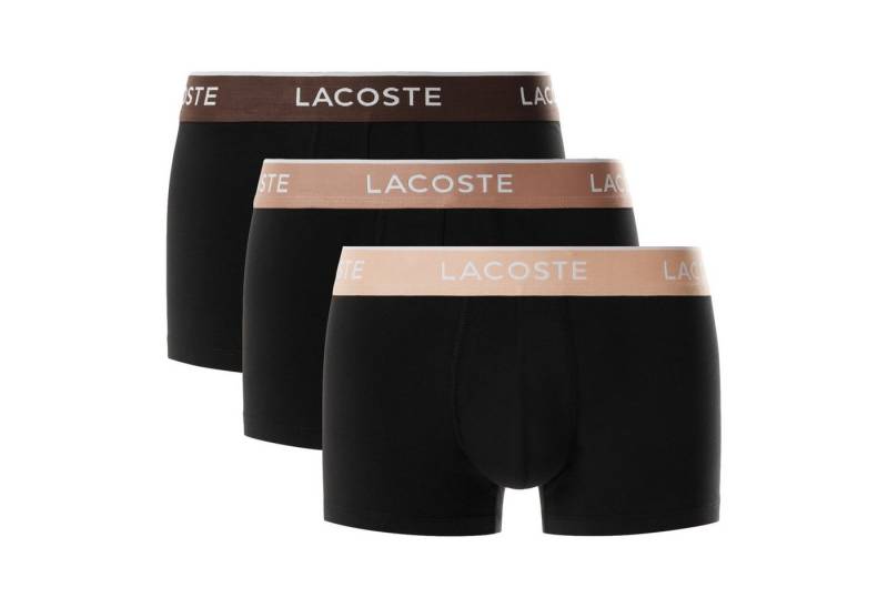 Lacoste Trunk Cotton Stretch Trunks (3-St., 3er Pack) mit Markenschriftzug am Bund von Lacoste