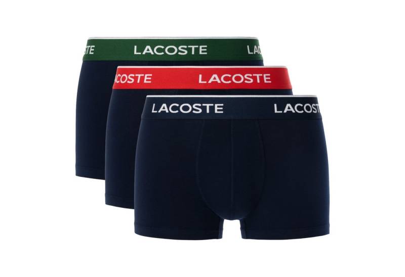 Lacoste Trunk Cotton Stretch Trunks (3-St., 3er Pack) mit Markenschriftzug am Bund von Lacoste