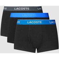 Lacoste Trunks mit Label-Detail im 3er-Pack in Royal, Größe S von Lacoste