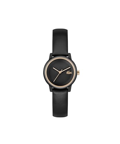 Lacoste Uhr mit DREI-Zeiger-Quarzwerk für Damen Kollektion Lacoste.12.12 Swift mit Schwarzes Lederarmband - 2001436 Lacoste Uhr mit DREI-Zeiger-Quarzwerk für Damen Kollektion Lacoste.12.12 Swift mit Schwarzes Lederarmband - 2001436 von Lacoste