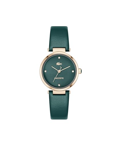 Lacoste Uhr mit DREI-Zeiger-Quarzwerk für Damen Kollektion ORBA mit Grünes Lederarmband - 2001424 Lacoste Uhr mit DREI-Zeiger-Quarzwerk für Damen Kollektion ORBA mit Grünes Lederarmband - 2001424 von Lacoste