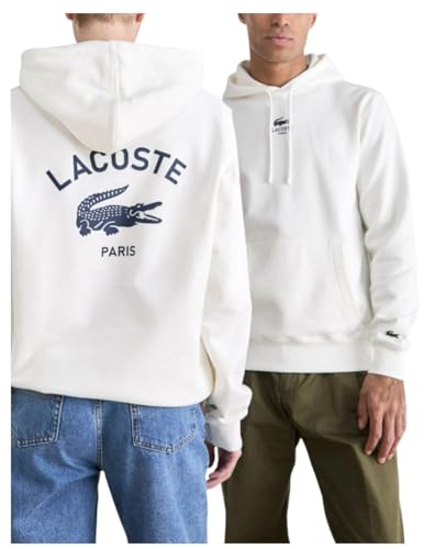 Lacoste Uni-Erwachsene SH2740 Kapuzenpullover, Boden, XXL von Lacoste