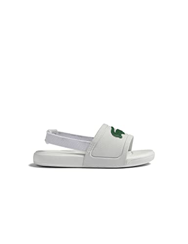 Lacoste Unisex Baby 45CUI0011 Pantoletten & Sandalen, WHT/GRN, 19 EU von Lacoste