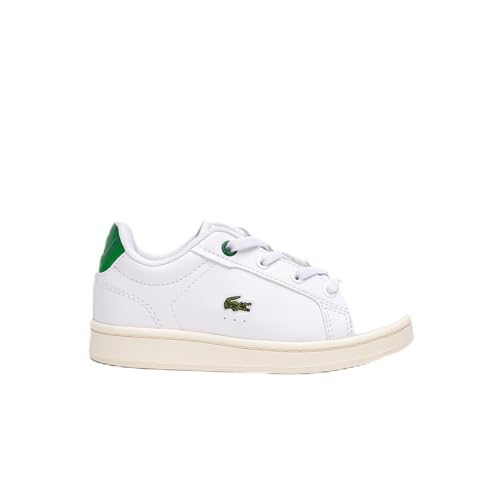 Lacoste Unisex Baby 46SUI0005 Sneaker, WHT/GRN, 19.5 EU von Lacoste