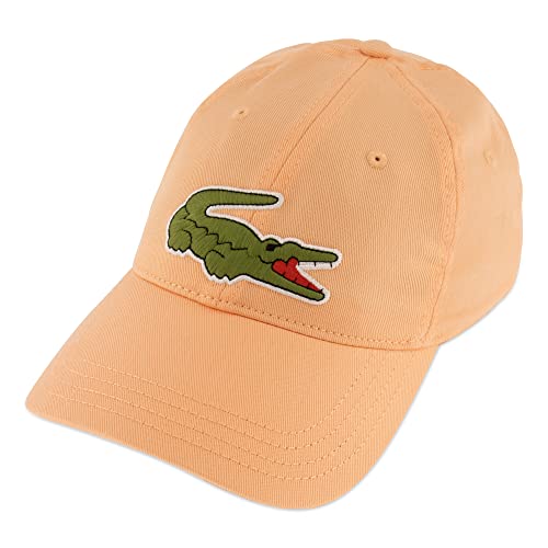 Lacoste Unisex - Erwachsene Baseball Cap RK9871, Damen,Herren Schirmmütze,Baseball Mütze,Kappe,Orange,TU von Lacoste