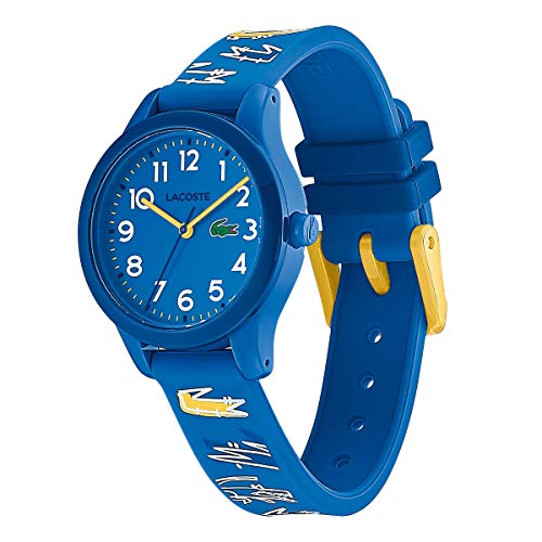 Lacoste Analog Quarzuhr für Kinder mit Blaues Silikonarmband - 2030019 von Lacoste