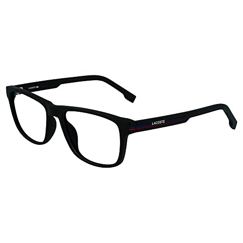 Lacoste Unisex L2887 Sunglasses, 002 Matte Black, 54 von Lacoste