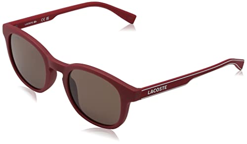 Lacoste Unisex L3644S Sunglasses, 615 Matte Red, 20 von Lacoste