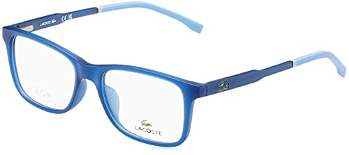 Lacoste Unisex L3647 Sunglasses, 424 Matte Blue Lumi, 22 von Lacoste