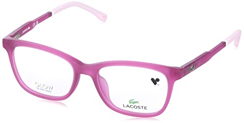 Lacoste Unisex L3648 Sunglasses, 513 Matte Purple Lumi, 48 cm von Lacoste