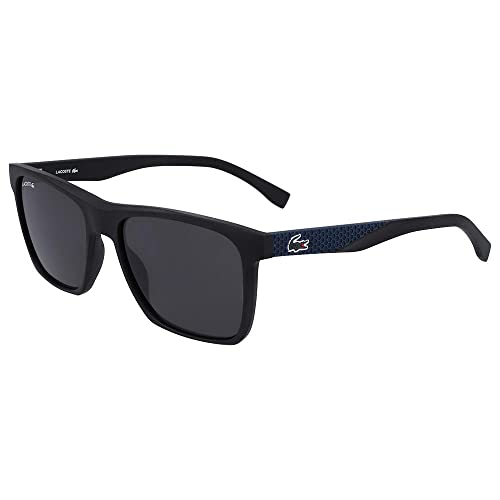 Lacoste Unisex L900s Sunglasses, 001 Black Matte, 56 von Lacoste