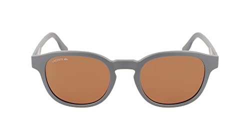 Lacoste Unisex L968S Sunglasses, 305 Matte Grey, 51 von Lacoste