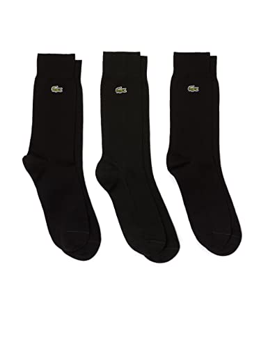 Lacoste Unisex RA4261 Socken, Noir, 39/42 von Lacoste