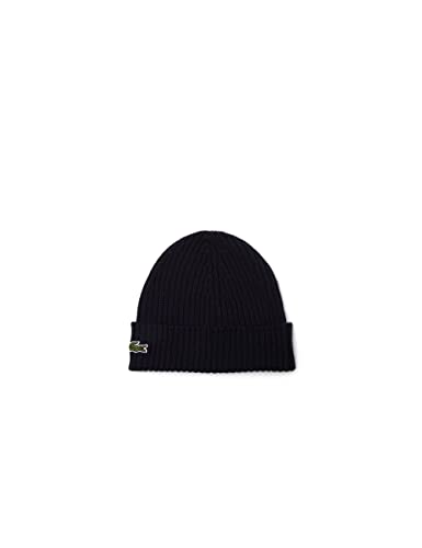 Lacoste Unisex Rb0001 Beanie-Mtze, Marin, Einheitsgröße von Lacoste