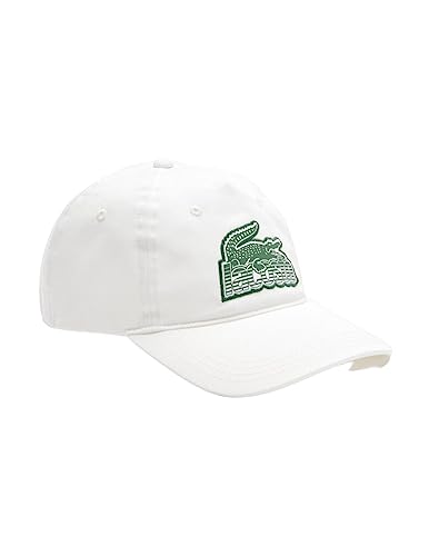 Lacoste Unisex Rk6846 Caps and Hats, weiß, One Size von Lacoste