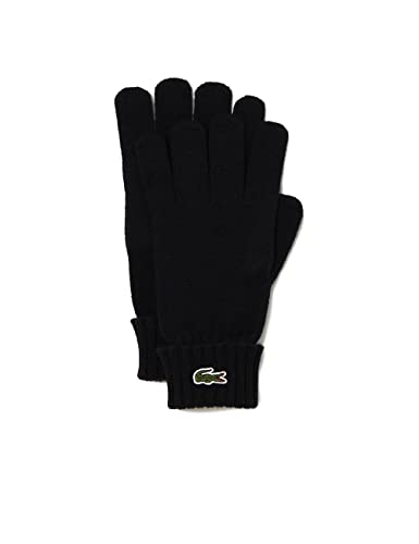 Lacoste Unisex Rv0452 Winter-Handschuhe, Schwarz, 80 von Lacoste