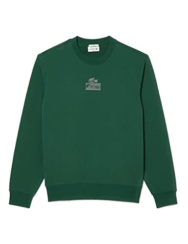 Lacoste Unisex SH1156 Sweatshirt, VERT, Medium von Lacoste