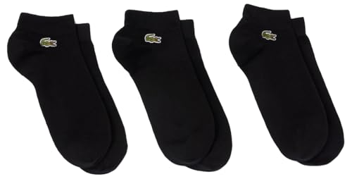 Lacoste Unisex Socken, Schwarz, 39-42 von Lacoste