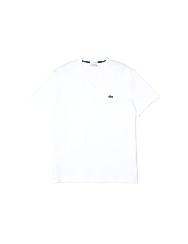 Lacoste Unisex TH1708 sportliches Langarm-T-Shirt, Blanc (001), von Lacoste