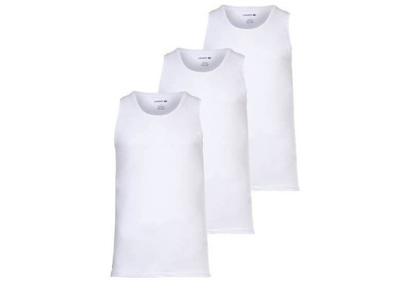 Lacoste Unterhemd Herren Unterhemd 3er Pack Baumwolle (Packung, 3er Pack) von Lacoste