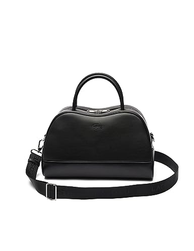 Lacoste-WOMEN TOP HANDLE BAG-NF4469FO, BLACK, Taille unique von Lacoste