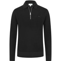Lacoste Troyer mit Polokragen und kurzem Reißverschluss in XXL von Lacoste