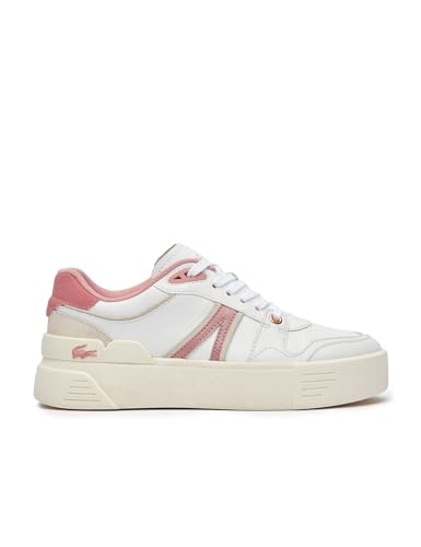 Lacoste-Women Court SNKR-47SFA0050, White/Light PINK, 40.5 EU von Lacoste