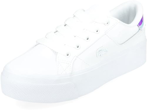 Lacoste-Women Vulcanized SNKR-47CFA0004, White/Light PINK, 40 EU von Lacoste