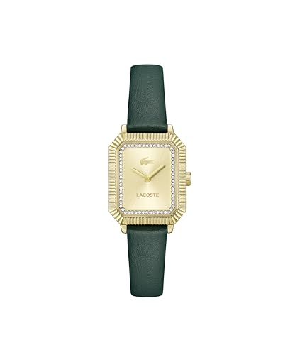 Lacoste Zwei-Zeiger-Quarzwerk-Uhr für Damen Kollektion Parisienne mit Grünes Lederarmband - 2001442 Lacoste Zwei-Zeiger-Quarzwerk-Uhr für Damen Kollektion Parisienne mit Grünes Lederarmband - 2001442 von Lacoste