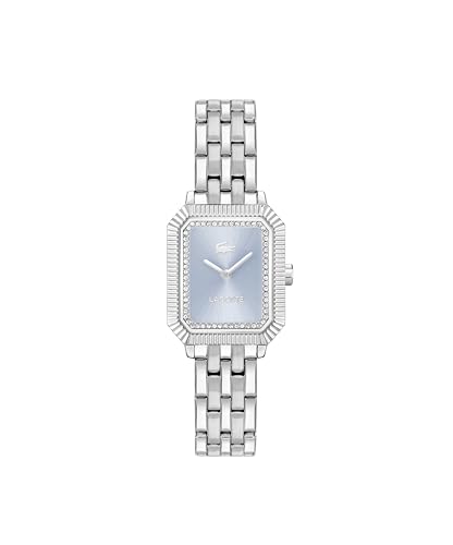 Lacoste Zwei-Zeiger-Quarzwerk-Uhr für Damen Kollektion Parisienne mit Silbernes Edelstahlarmband - 2001440 Lacoste Zwei-Zeiger-Quarzwerk-Uhr für Damen Kollektion Parisienne mit Silbernes Edelstahlarmband - 2001440 von Lacoste