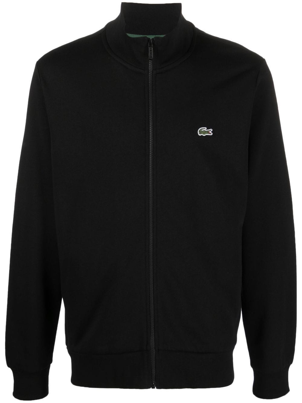 Lacoste Sweatshirtjacke mit Stehkragen - Schwarz von Lacoste