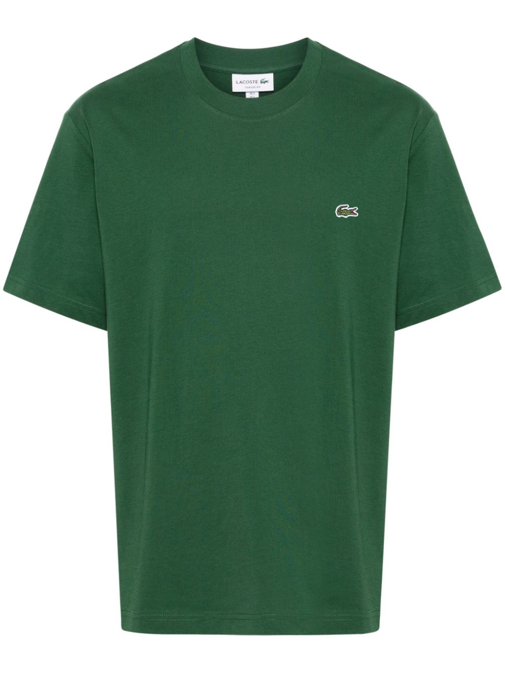 Lacoste T-Shirt mit Logo-Patch - Grün von Lacoste